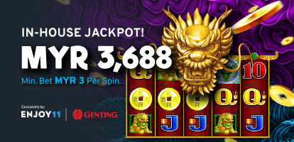 Genting 5 Dragon In-House Jackpot MYR6,888 Mobile Banner