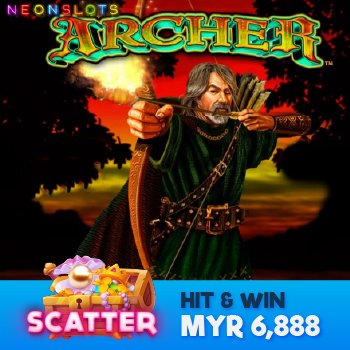 Win MYR6,888 in Archer Scatter Gambling Slot Games