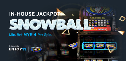 Enjoy11 In-House Jackpot Snowball Mobile Banner